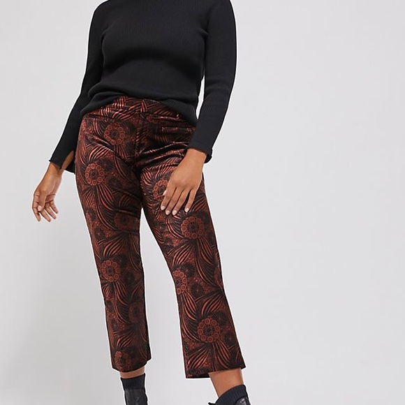Anthropologie Pants - NWT Anthropologie Velvet Kick Flare pants 22W plus
